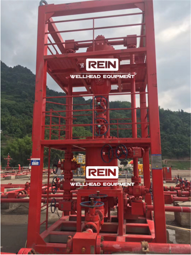 Rein Wellhead Equipment supplies High-pressure Cyclonic Wellhead Desander for oilfield in Chengdu, China_01.png